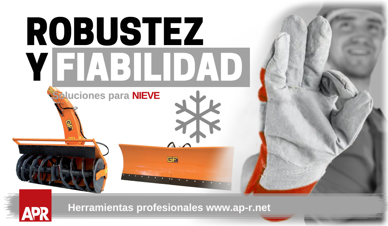 Maquinaria e implementos para nieve