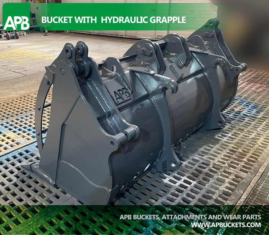 bucket hydraulic grapple 05