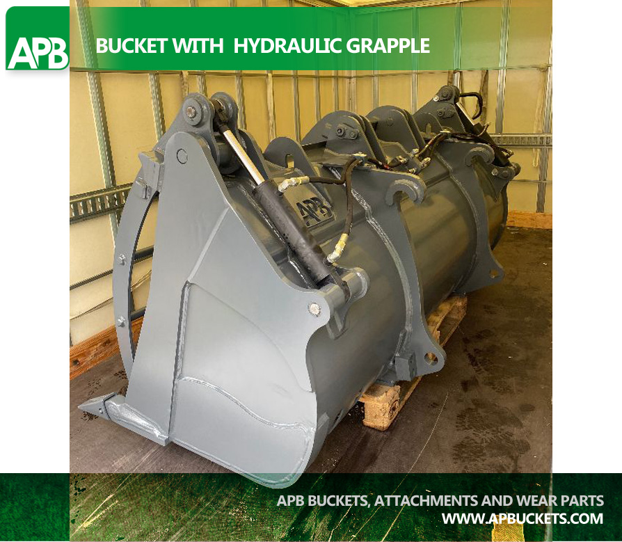 bucket hydraulic grapple 06