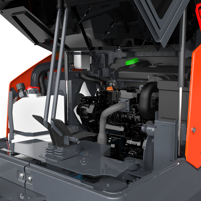 Bombas y motor miniexcavadora Eurocomach 19TR