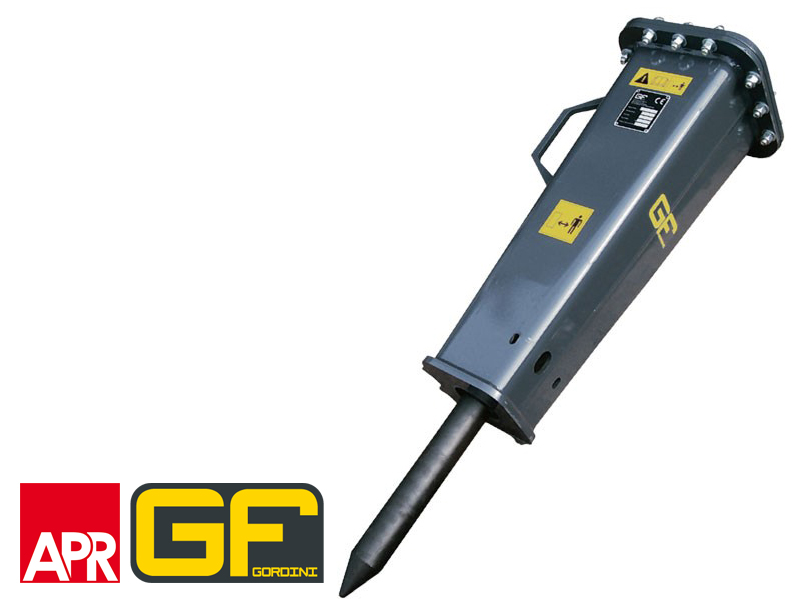 Martillo hidráulico para minicargadoras y excavadoras