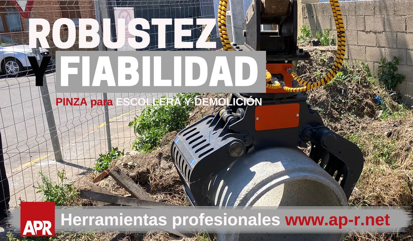 Pinza de escollera - selección Eurocomach